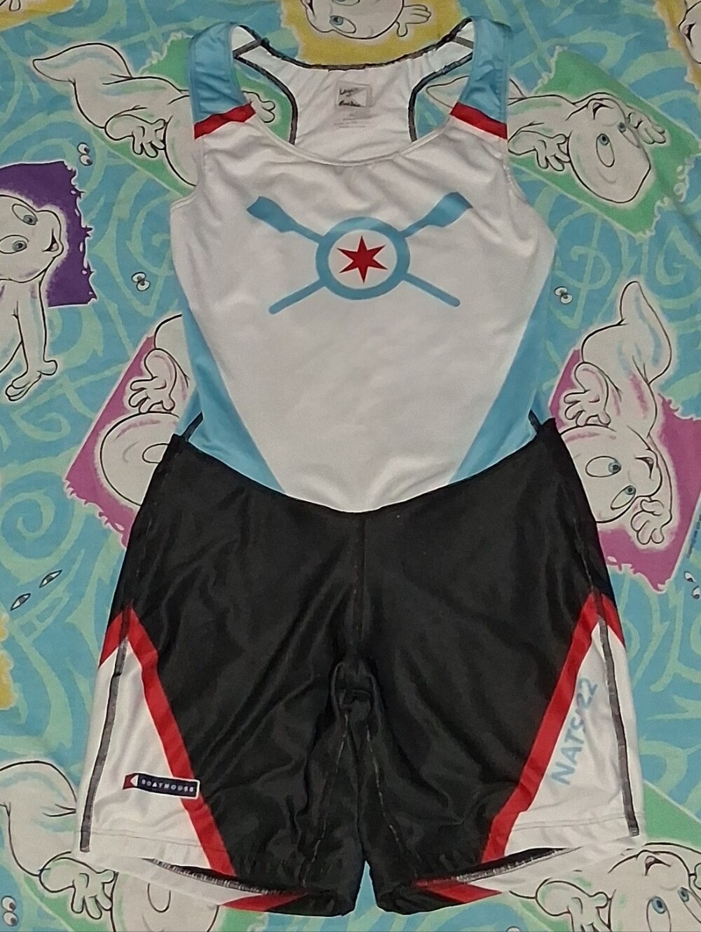 Boathouse Chicago Rowing Foundation CRF Unisuit Singlet Bodysuit Racing